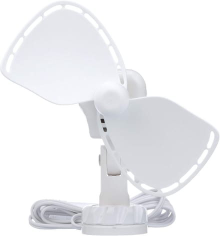 Compacte 24V Ventilator met 2 Snelheden voor Vrachtwagen en Camper - 150/200 CFM