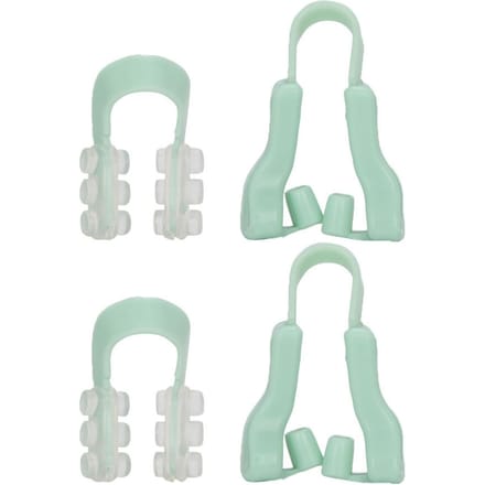 Siliconen neusliftclip, draagbare neusbrug-vormerclip, groen white