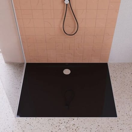 KALDEWEI SUPERPLAN ZERO 1544-5 shower tray with tub support extra flat 111 x 101 cm 354447983701
