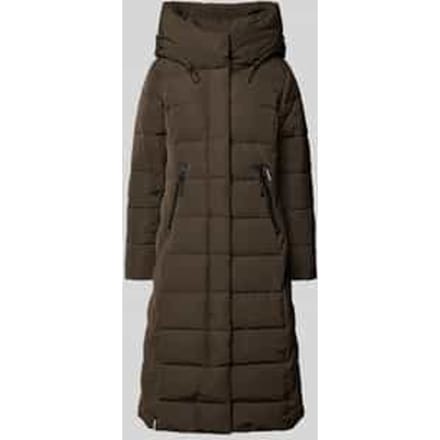 Lange jas met capuchon, model 'Sensy'