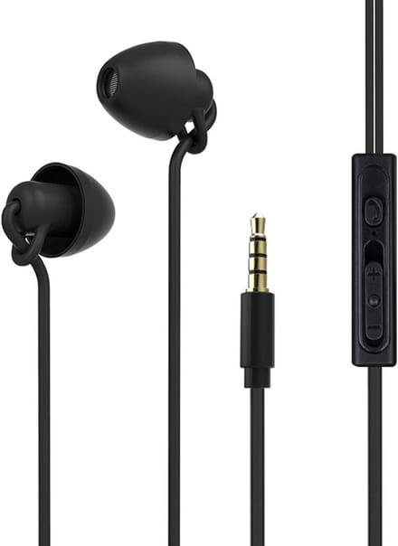 Ultra Flexibele Noise Cancelling Slaapkoptelefoon met Microfoon - Ideaal voor Slapen, Slapeloosheid, en ASMR