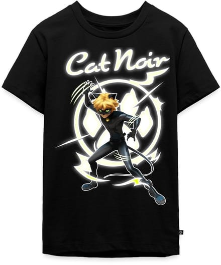 Miraculous Cat Noir Adrien Superheld Premium T-Shirt Tiener