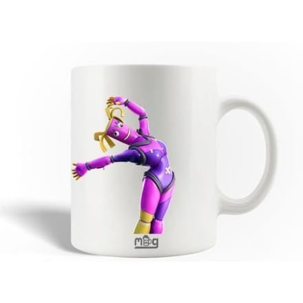 Keramische Mok - Fortnite - Twistie - 30cl - Wit - Vaatwasmachinebestendig