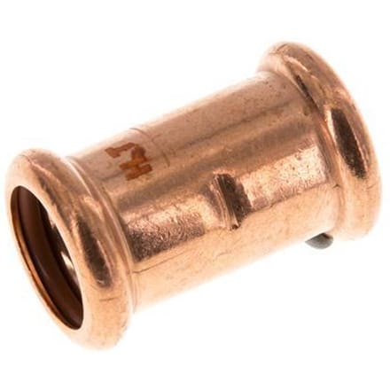 Perskoppeling - 18mm Persmof - Koperlegering