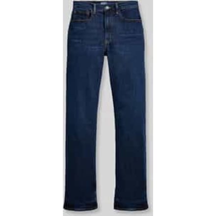 straight fit jeans van katoenmix in 5-pocketmodel