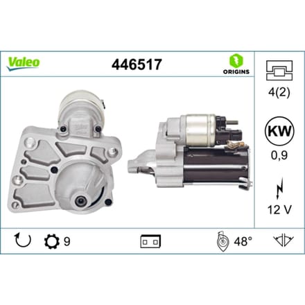 Starter VALEO ORIGINS NEW VALEO 446517