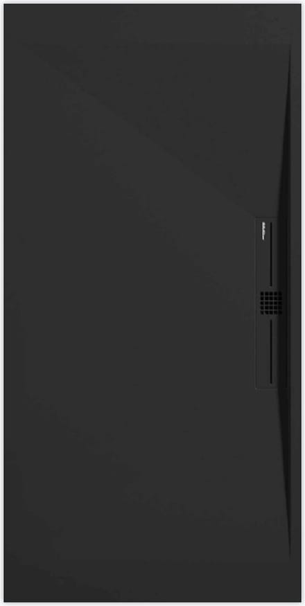 Sanifun douchebak Stone Side Black Smooth 1300 x 900 P
