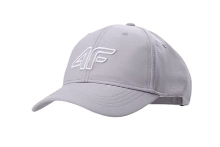 Unisex Verstelbare 4F Cap Grijs - S/M, Polyester Baseballpet voor Dames & Heren