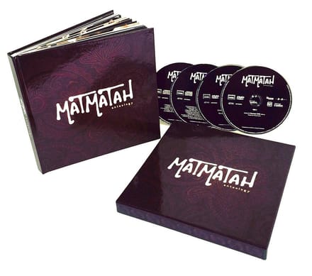Matmatah - Antaology (4 Boek | 2 CD | 2 DVD) (Limited Deluxe Edition)