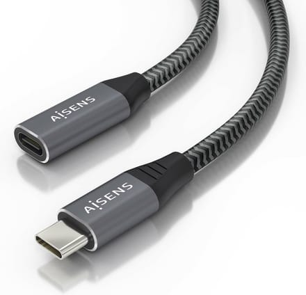 AISENS A107-0761 USB-kabel USB 3.2 Gen 2x2 1,5 m USB C Grijs