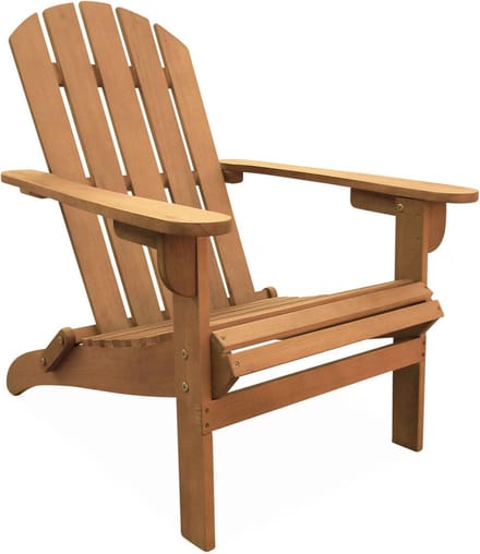 sweeek - Relaxstoel adirondack salamanca, 89x73,5xh94cm
