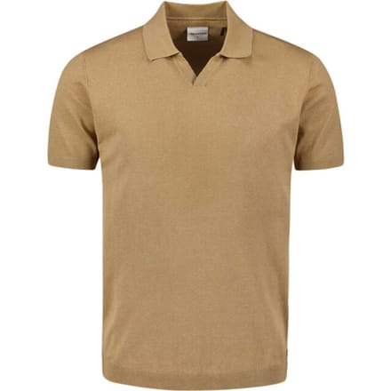 No Excess Pullover short sleeve polo v solid