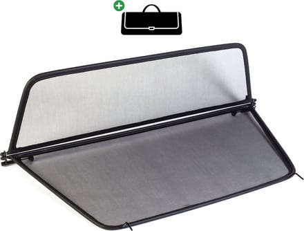 Windscherm Saab 900/9.3 YS3F | 2004-2014 | incl. luxe opbergtas | Zwart