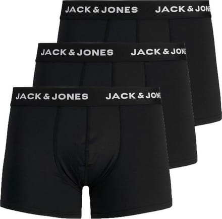 Jack & Jones Korte short - 3 Pack Noir - 12190659 - M