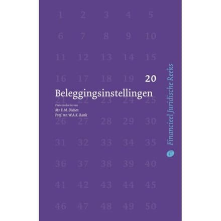 Beleggingsinstellingen - Financieel Juridische Reeks