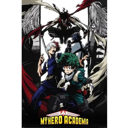 Pak van 5 posters Pyramid My Hero Academia Hero Killer Stain