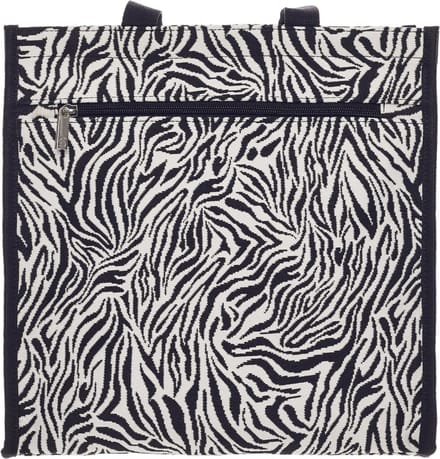 Cityshopper - Schoudertas - Zebraprint - Zebra - Zwart - Wit