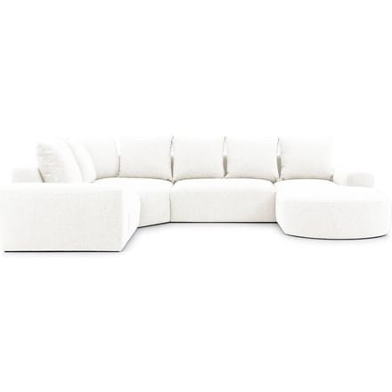 U-bank Monteri links bouclé modulair | NADUVI Collection