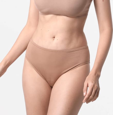 Cheeky dames slip Micro Modal bronze bruin
