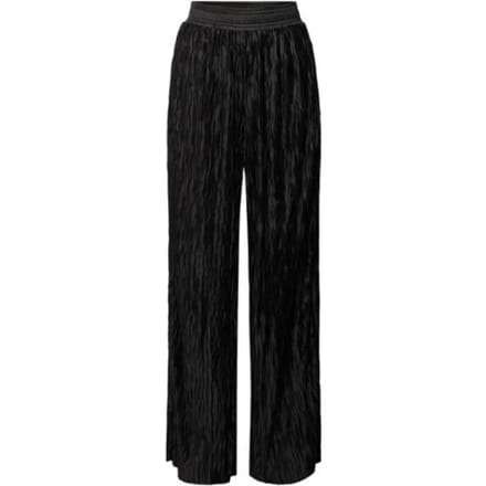 Wide leg stoffen broek met structuurmotief, model 'Asaka'