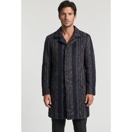 John Varvatos Hidden Cf Placket Button Navy Taglia: 50 | Giacche invernali Outlet | Uomo | Blu