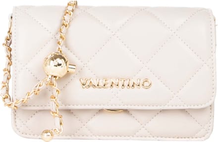 VALENTINO Schoudertas Avondtas Ocarina Flap Bag Ecru Crème