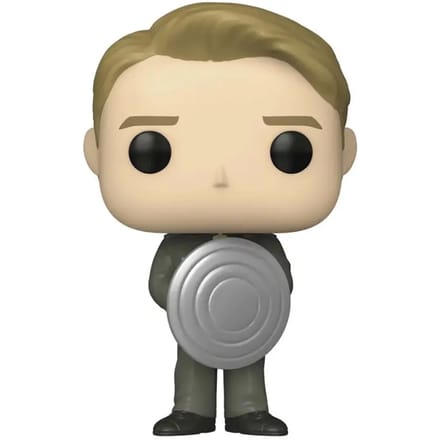 Funko Pop! Marvel Studios: Captain America - Captain America with prototype shield Exclusive #999