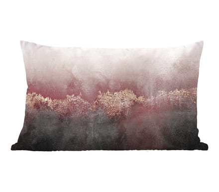 Sierkussens - Kussentjes Woonkamer - 60x40 cm - Glitter - Goud - Abstract