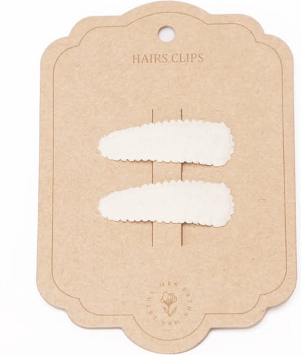 Mrs Ertha Haarclips - Vanilla