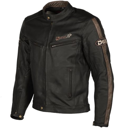 MOTOBLOUZ Motorjas D63 Mannen|4-seizoenen|Bruin M CE-gekeurd