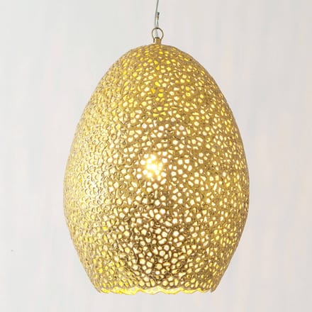 Holländer Hanglamp Cavalliere, goud, Ø 34 cm
