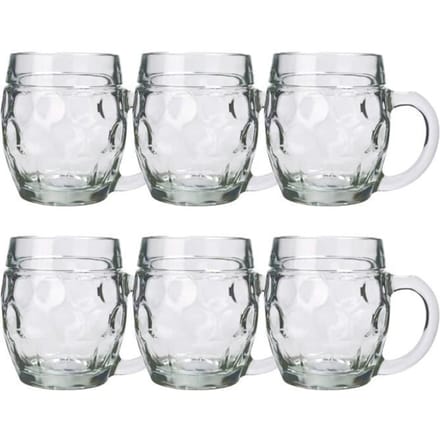 Bierpullen - Tübinger - 0,4 liter - Set van 6 stuks - Bierglas - Bierglazen