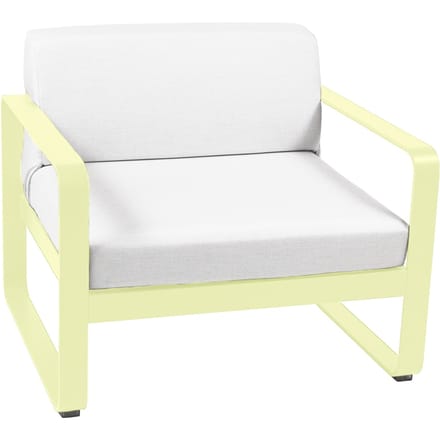 Fermob BELLEVIE fauteuil - A6 citroensorbet - 81 witgrijs