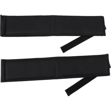 2 stuks gipsplaat steltenriemen, comfortabele nylon gevoerde stelten, stevige beenbanden met verstelbare haak black