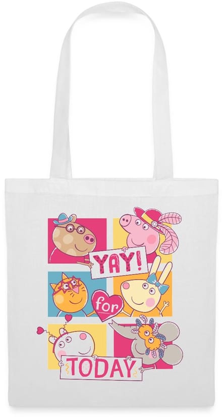 Peppa Pig, Pedro, Mandy, Rebecca, Suzy & Emily Tas Van Stof Schoudertas