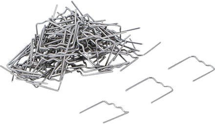 BGS Reparatieklemmen-set plat 0,8 mm 100stuks. - 73351