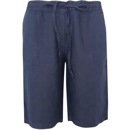 Bermuda voor dames Haris Cotton Essentials Knot Waist Slant Pocket