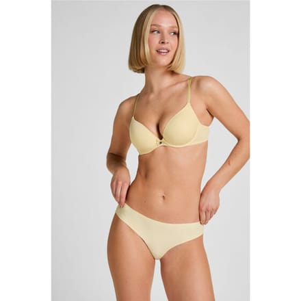 Hunkemöller Invisible brazilian Lace Back Geel