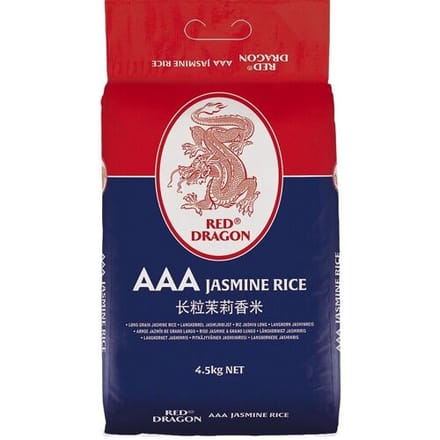 Red Dragon AAA Jasmijnrijst (Cambodjaans) - 4.5 kg