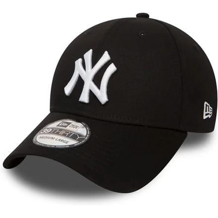 New Era MLB New York Yankees Cap - 39THIRTY - S/M - Black/White