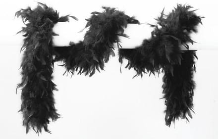 Boa zwart 65gr en 180cm lang