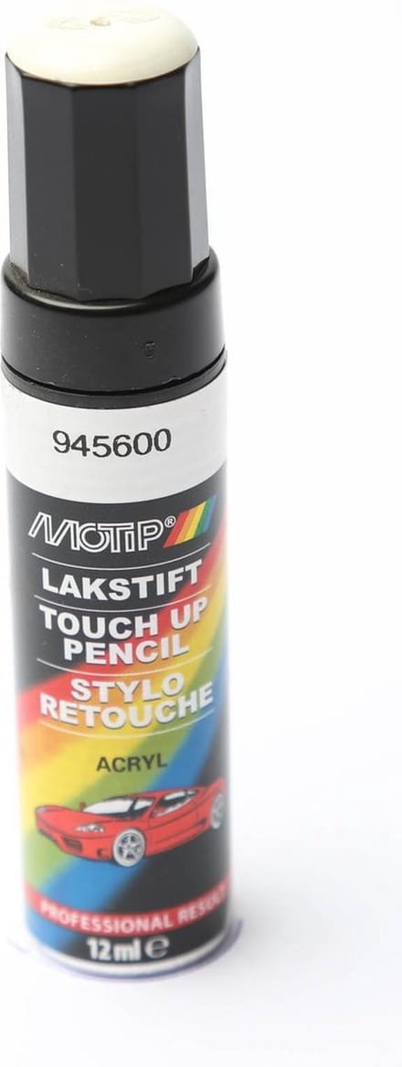 Motip 945600 - Auto lakstift - Wit - 12 ml