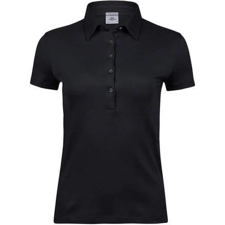 Tee Jays - Women´s Pima Cotton Polo - Black - S
