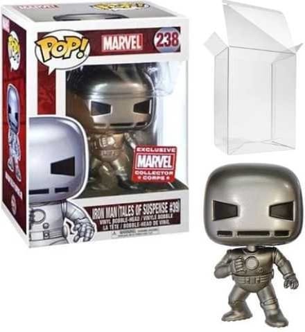 Funko Pop! Marvel: First Appearance Iron Man Tales Of Suspense #238 (Collector Corps Exclusive) [Condition: 7/10]