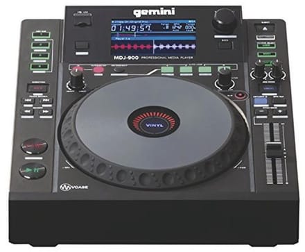 USB DJ Media Player met 4,3 inch Kleurendisplay en 8 inch Jogwheel