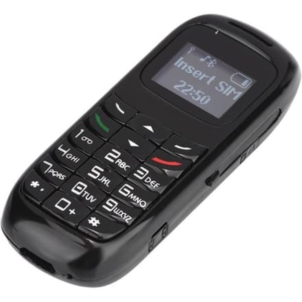 Mini Bluetooth Telefoon - Tbest - BM70 - Bluetooth Oortje - Nano SIM Kaart - Batterij met Hoge Capaciteit