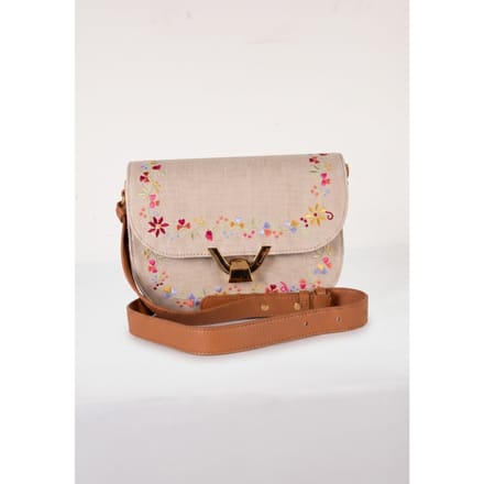 Coccinelle dew Lencos Embr Multicolor/cuir Taglia: OS | Borse a mano Outlet | Donna
