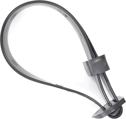 600 mm Boomband met gesp - 2 stuks - Wit