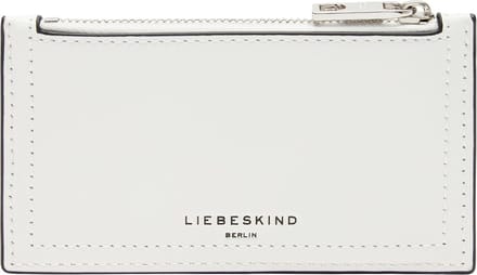 LIEBESKIND BERLIN Kaarthouder Chudy Paper Touch Crinkle Purse Arctic Crème