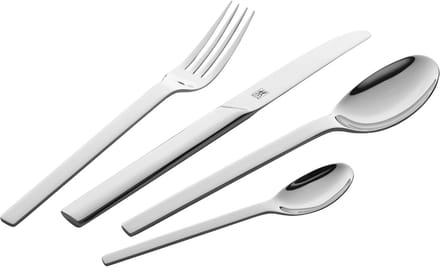 Zwilling J.A. Henckels Minimale Bestekset Mat - 24 dlg Zilverkleurig
